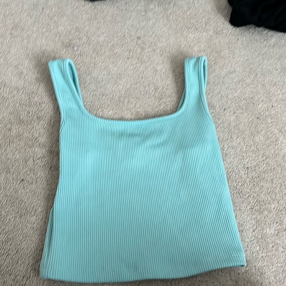 Wild fable lined tank color teal ish blue - Picture 1 of 3